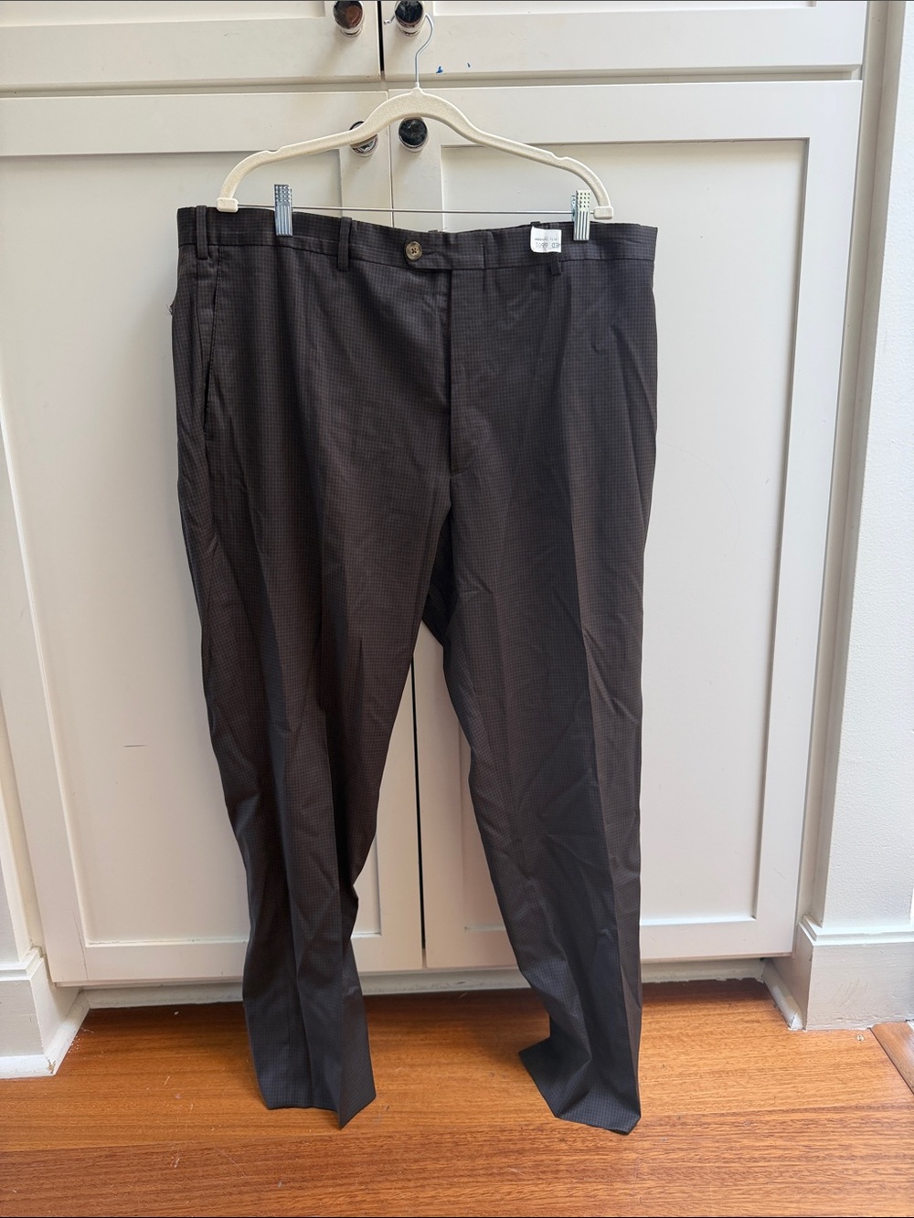 Men's Classic Dress Pants in Dark Brown